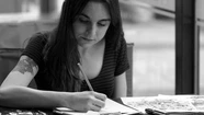 “No es lo que yo dibujo, sino lo que la música dice en imágenes”