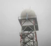 Por las malas condiciones climáticas, suspendieron la inauguración del radar meteorológico