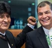 Evo Morales y Rafael Correa fueron inhabilitados para participar de las elecciones en sus países