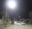 Renuevan con led el alumbrado público de Lobería