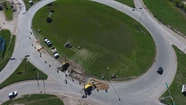 Esperan finalizar antes del verano la obra de asfalto en la circunvalación a Necochea