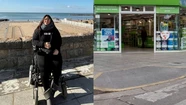Flor Santillán (@malditalisiadaok) publicó un video mostrando el mal estado de las rampas en Mar del Plata