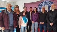 Referentes sindicales y del Ministerio participaron de la jornada federal en la CGT Mar del Plata. Foto:0223