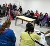 A la reunión en el Caps asistieron trabajadores del espacio, vecinos y representantes de instituciones del barrio. Foto: Prensa FdT.