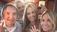 La relación entre el cómico y las trillizas de oro traspasó la pantalla