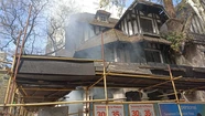 La casa de veraneo del arquitecto Alula Baldassarini arrastra un profundo deterioro.