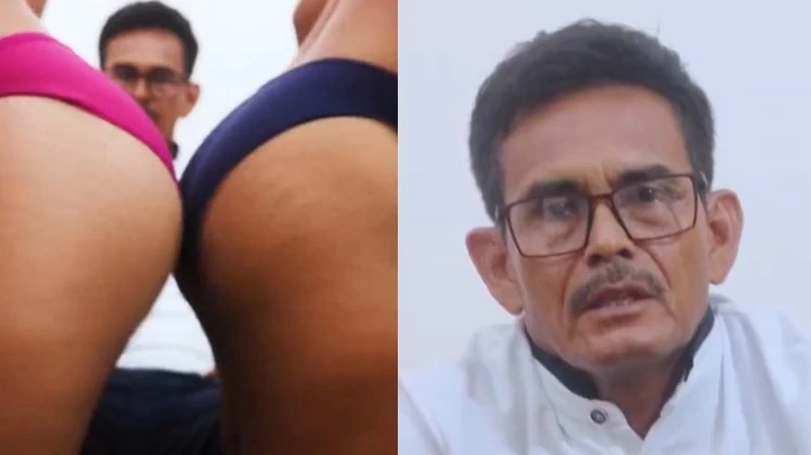 Video un candidato colombiano realizo un polemico spot con dos mujeres bailando en ropa interior 0223