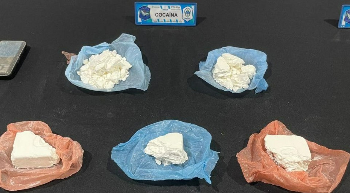 Secuestran medio kilo de cocaína de máxima pureza y tres armas en un “pont”