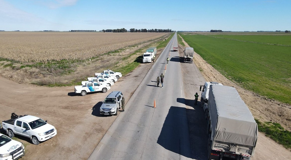 Controles y prevención: despliegan un gran operativo sobre una ruta clave del sur bonaerense