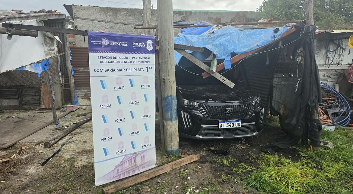 Recuperan auto con patente de secuestro y tres patentes robadas