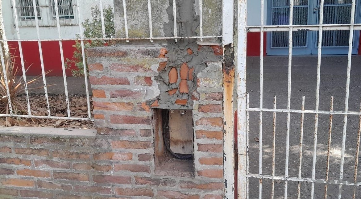 Un jardín quedó sin luz por el robo de cables y tuvo que suspender las clases