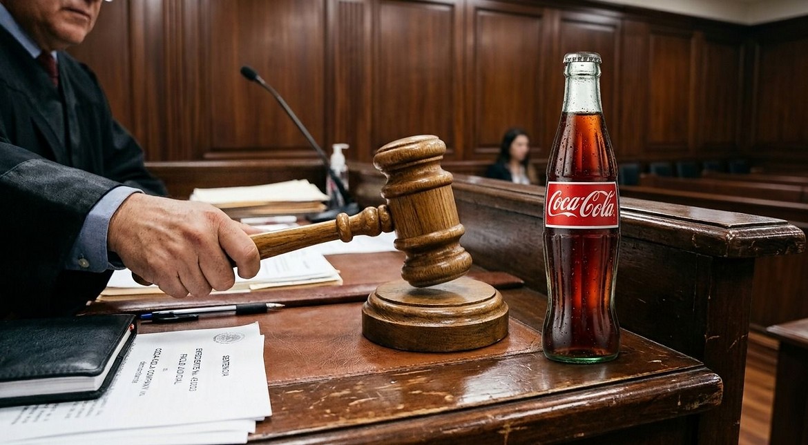 Compró una Coca-Cola y encontró una sustancia blanca dentro de la botella: la Justicia confirmó una multa 22 años después