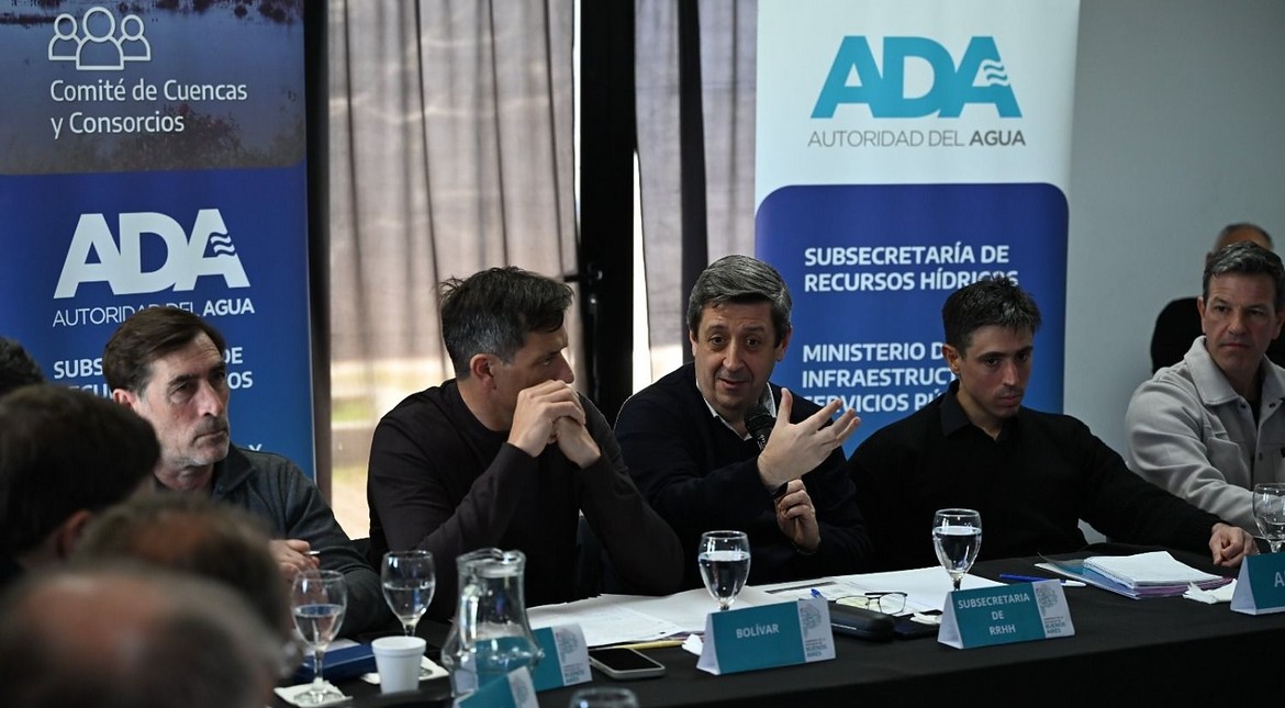 Inquietud por “El Niño”: municipios coordinan acciones sobre la cuenca del río Salado