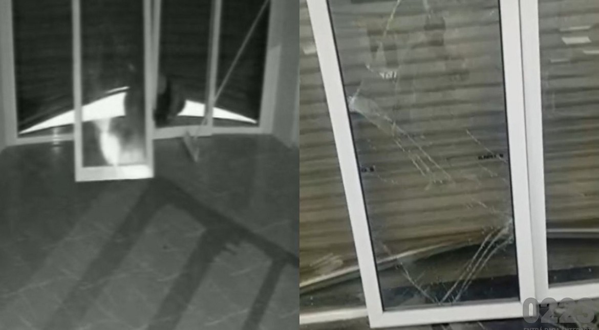 Forzó las persianas de una concesionaria y una carnicería, ingresó a los comercios y no se llevó nada
