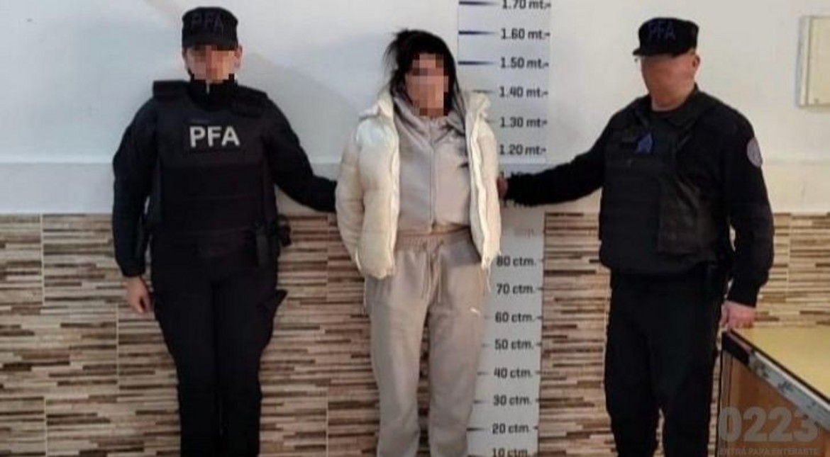 Detuvieron a una prófuga por narcomenudeo en Mar del Plata