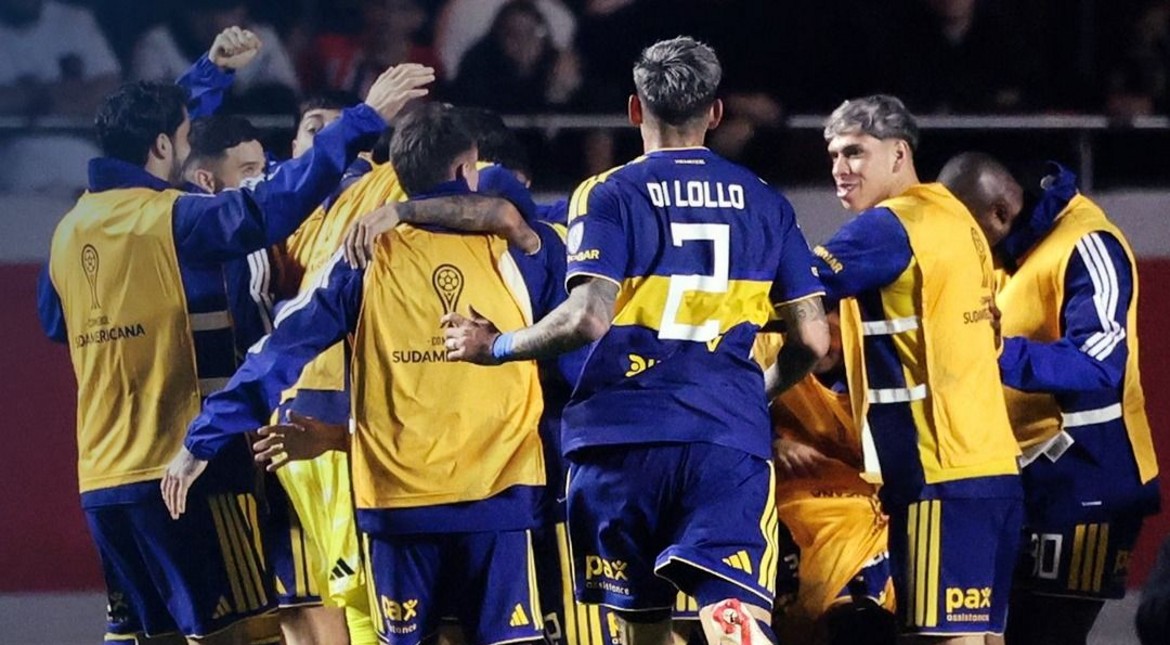 Boca se plantó en Brasil y volvió con la clasificación a semifinal