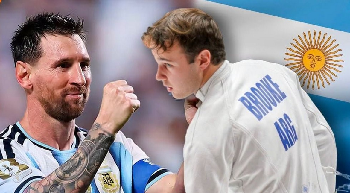 Es inglés, eligió a Argentina y Messi aparece en su historia: la insólita decisión de Alec Brooke
