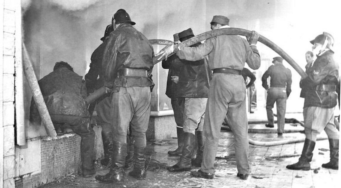 El devastador incendio que consumió una tradicional tienda en 1966 y amenazó con hacer explotar el centro marplatense
