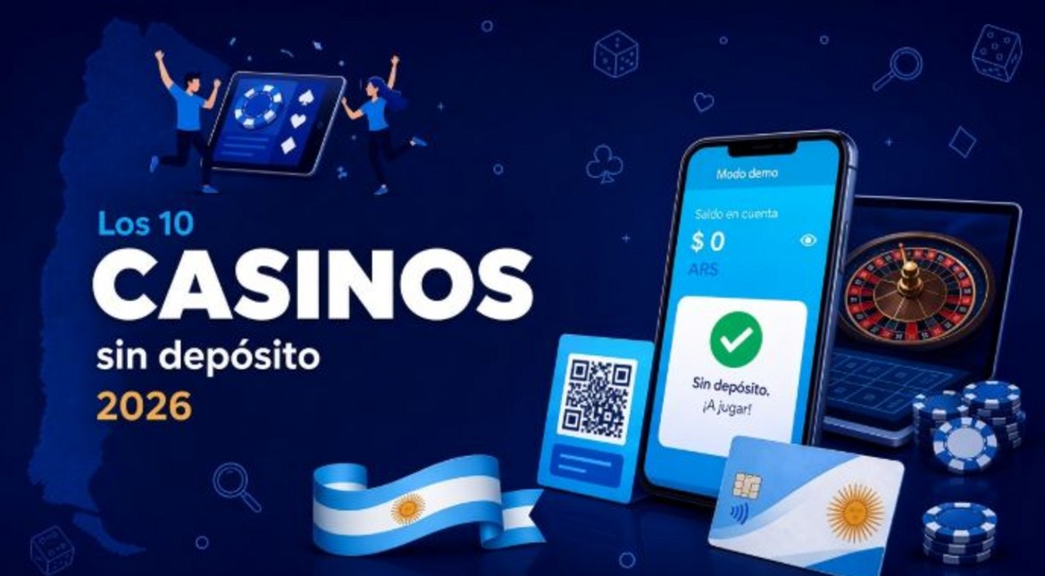 Los 10 casinos sin depósito de Argentina en 2026