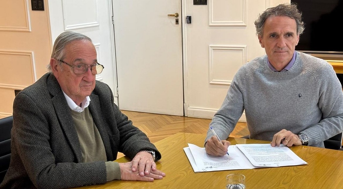 Megadesarrollo Sans Souci: Lunghi y Katopodis firman convenio para realizar el tendido eléctrico