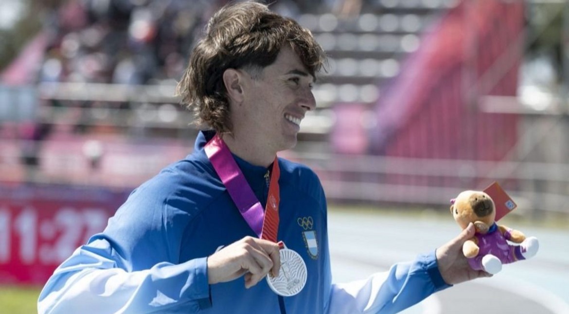 Diego Lacamoire lo hizo otra vez: medalla de plata para el marplatense en Santa Fe
