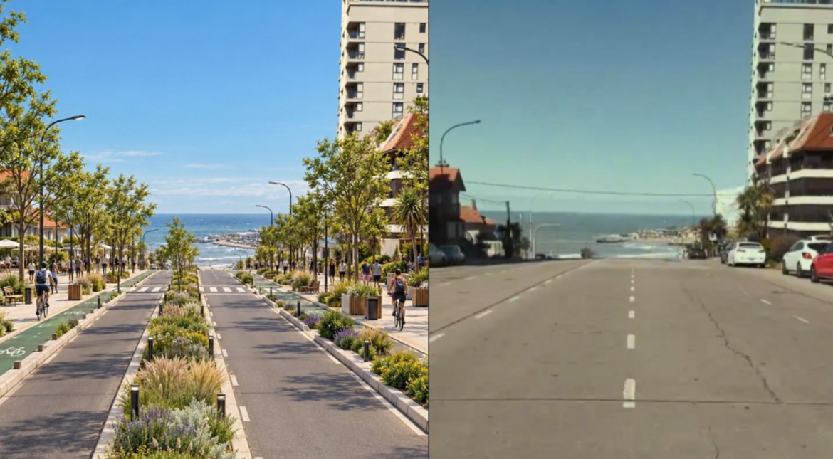 Criticó la loma de la avenida Colón de Mar del Plata y en redes no lo perdonaron: "Me parece de lo peor que existe"