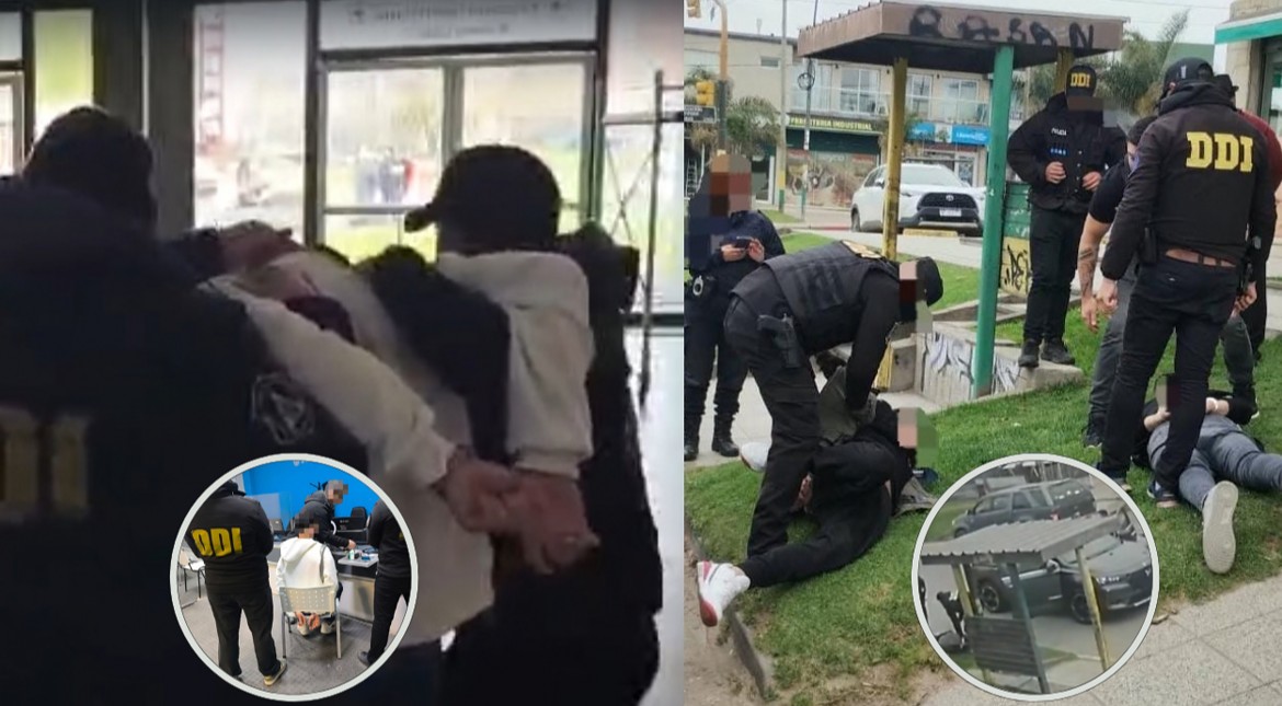 Video: así cayó el exintegrante de la Banda del Millón y su cómplice tras desvalijar a una jubilada en Playa Grande