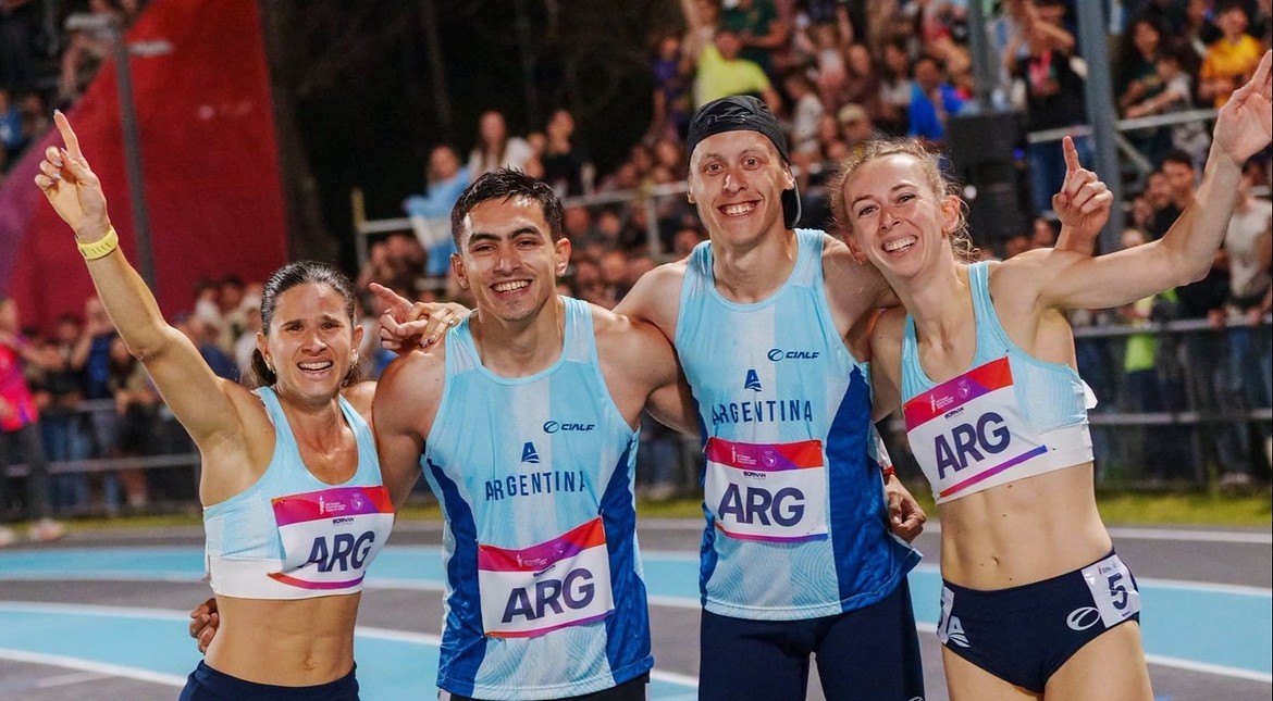 Argentina tuvo un jueves dorado en los Suramericanos