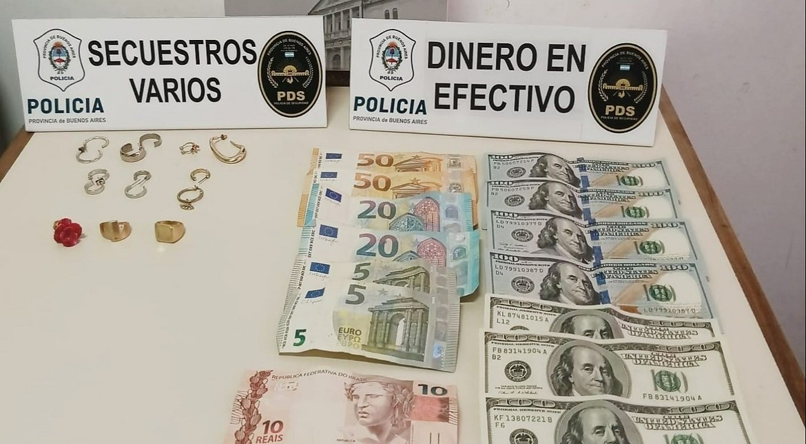 Saltó un paredón, robó en una casa y lo detuvieron