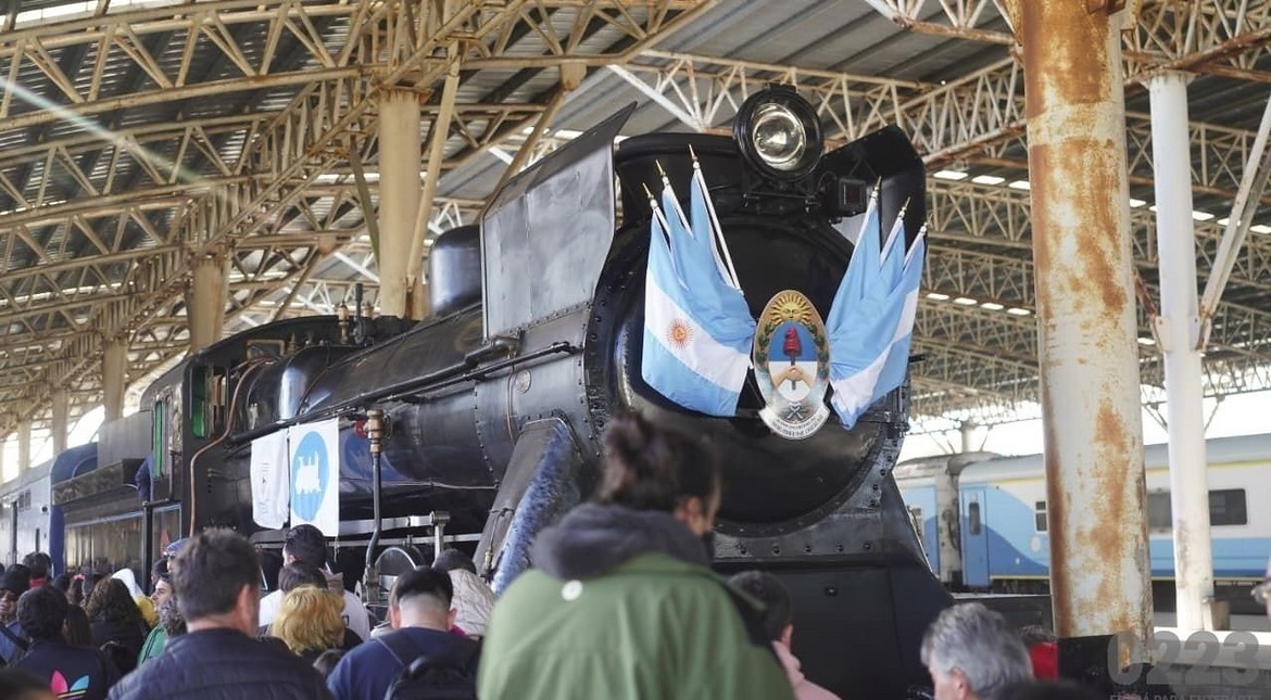 Mar del Plata y su historia ferroviaria: las postales que dejó la llegada de la locomotora a vapor