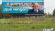 Eameo y Arroyo invitan a los turistas a visitar Mar del Plata
