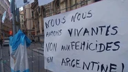 En Francia también se sumaron al pedido de justicia por Lucía Pérez