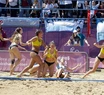 Con la marplatense Jimena Riadigos, el beach handball es medalla de oro
