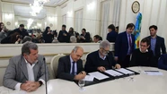 Firman convenio para crear la Oficina de Vinculación Científica Legislativa