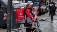 La verdad detrás de la foto viral sobre la mamá repartidora de Pedidos Ya