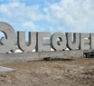 Quequén ya tiene su cartel de hormigón como postal de la localidad