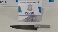 “¡Te voy a matar!”: amenazó a su mujer con una cuchilla y sus hijas de 7 y 11 años lo frenaron