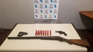Amenazó a la pareja con un arma: le secuestraron un revólver y una escopeta