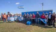 Homenajean en Santa Elena a los 44 submarinistas del ARA San Juan