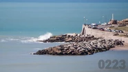 El fin de semana se esperan tormentas y vientos intensos en Mar del Plata. Foto: 0223.