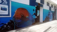La sucursal de Toledo de San Juan y Garay fue intervenida por artistas locales.