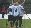 Con dos goles de Leo Di Scala, Argentina venció a Inglaterra y terminó primero