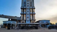 Sobre los silos del puerto se proyectarán sorprendentes imágenes a través de la técnica del "mapping". 