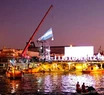 Video: así fue el impresionante show artístico en el Festival Marea del puerto marplatense