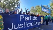El peronismo local se mostró unido ante la multiplicidad de actos que hubo en Capital Federal. Foto: 0223.