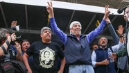 Hugo Moyano vuelve a presionar: "Si no dan el aumento, el lunes arrancamos con un paro nacional" 