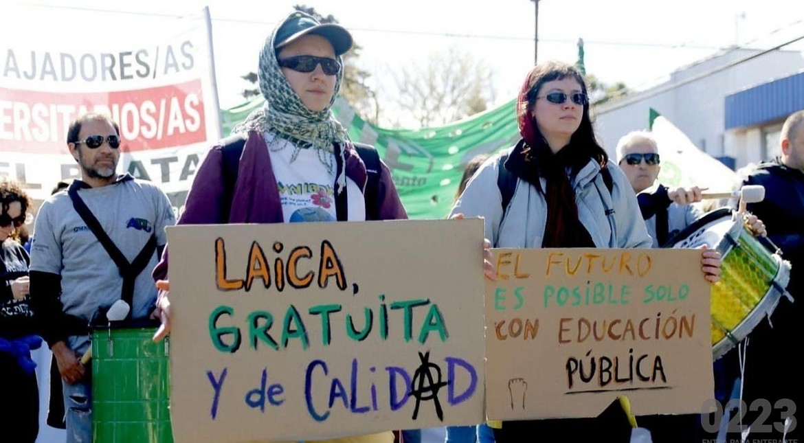 Paro nacional: docentes universitarios confirman cuándo será la huelga por 72 horas en la Unmdp