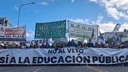 Rechazo al veto de Milei sobre la ley universitaria: "En la democracia participamos todos" Rechazo al veto de Milei sobre la ley universitaria: "En la democracia participamos todos"