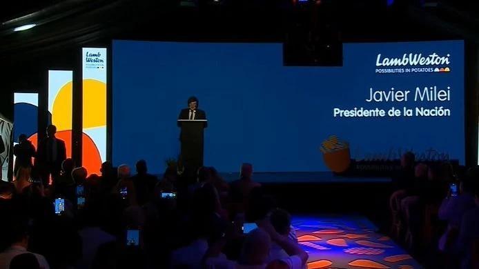 Si bien Lamb Weston ya se encuentra operativa, este martes se hizo la inauguración oficial.