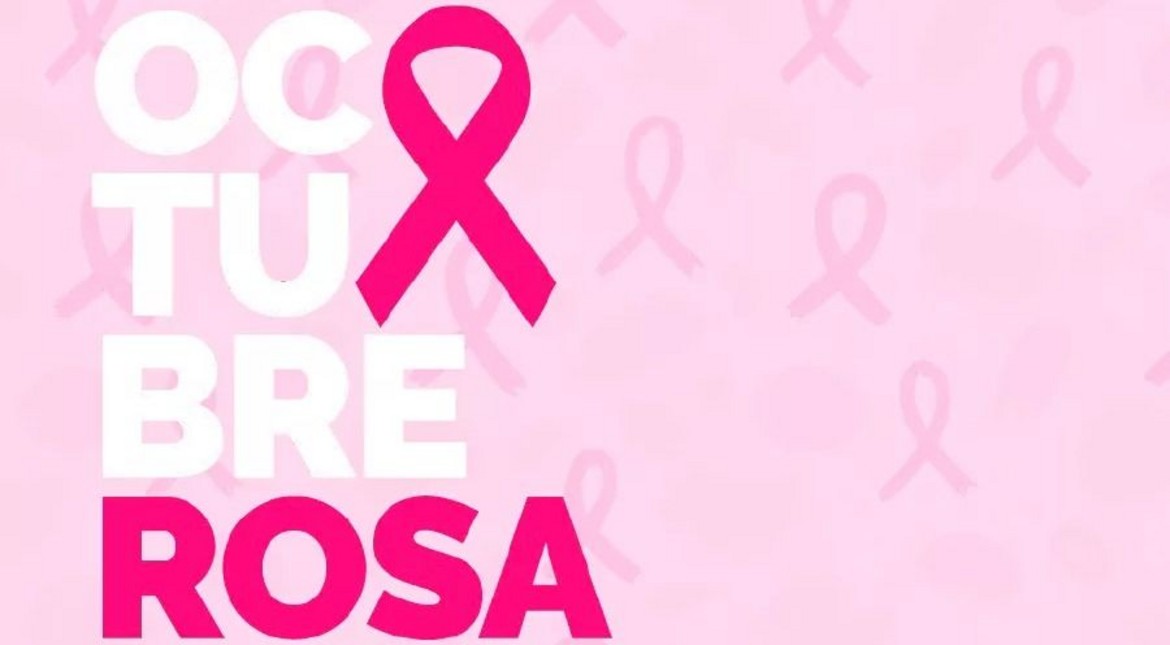 Octubre Rosa: acción de concientización antes de Aldosivi - Sarmiento
